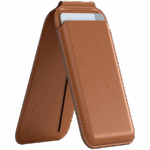 SATECHI Vegan-Leather Magnetic Wallet Stand
