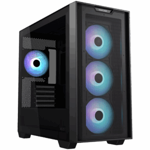 ASUS A21 PLUS Tempered Glass microATX case Black