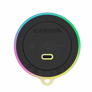 CANYON Magnetic BT speaker OnMove 13 5W Black