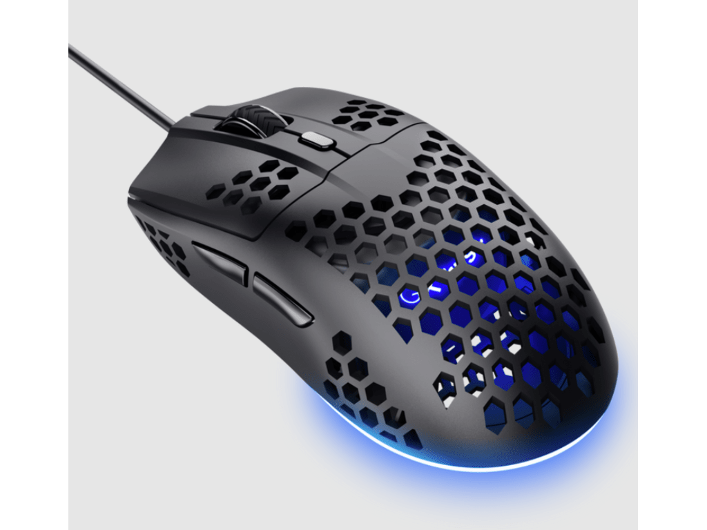 Trust GXT928 Helox RGB gamingmiš, ultra lagan, 6400 dpi,žičani, crni