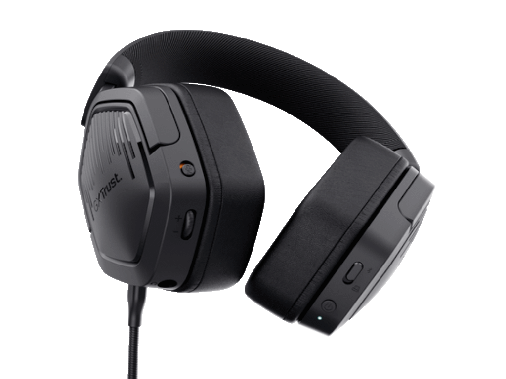 Trust GXT493 Carus wirelessover-ear gaming slušalice,crne