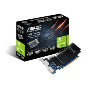 ASUS VGA GT730-SL-2GD5-BRK;NVIDIA GeForce GT 730;2GB GDDR5 64bit;VGA