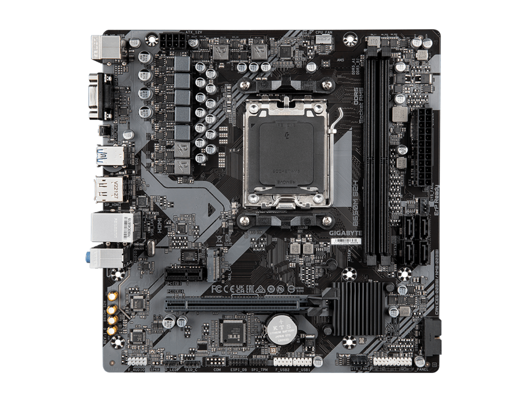 Gigabyte MB B650M S2HG10AM5; 2xDDR5; 1xM.2, 4xSATA;12xUSB; 2xDP, 1xHDMI; mATX;