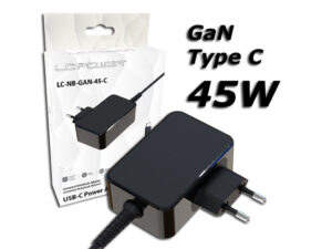 LC-Power USB GaN punjač za laptope 45W