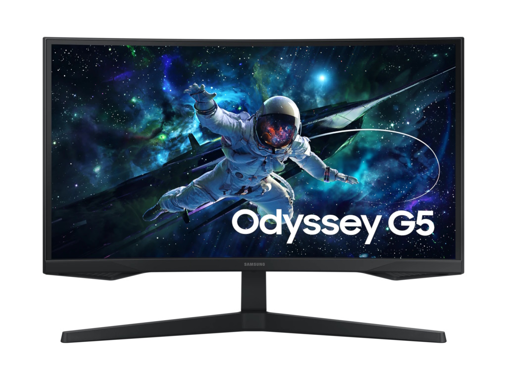 27” WQHD Odyssey Gaming G55C165Hz,1ms,300cd,HDMI,DP,HDR10,VESA 75×75,Tilt,Crna boja