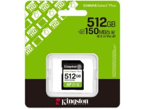Kingston SD 512GB Class 10;Canvas Select Plus