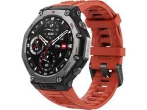 Amazfit T REX 3 Lava;1.5" AMOLED; 27 days battery  life; GPS; 100 ATM vodootporan