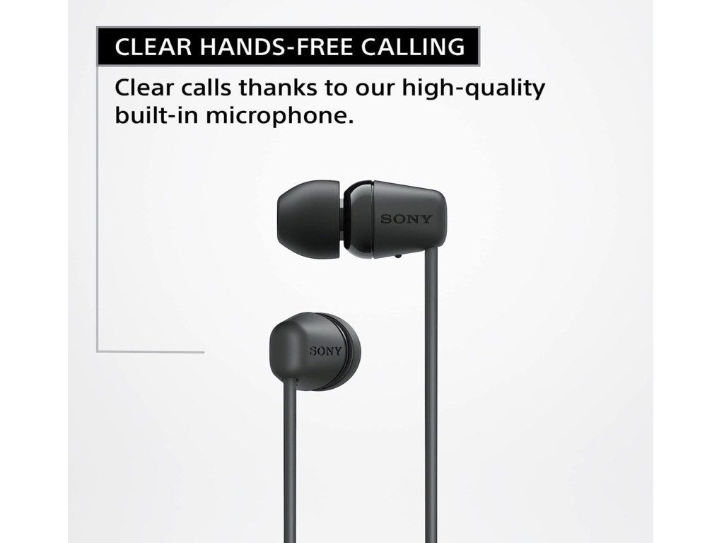 Sony slusalice WIC100, crnein-Ear; Bluetooth; sa mikrofon