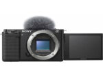Sony Vlog-Camera ZV-E10 BODY; punjiva baterija NP-FW50; mogučnost širokog raspona objektiva za E-priključak; senzor APS-C; snimanje 4K; automacki fokus; 3 mikrofona; baterija do 125 minuta snimanja ili 440 slika; boja crna