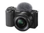 Sony Vlog-Camera ZV-E10 BODY+ objektiv E PZ 16-50 mm F3.5-5.6 OSS II; punjiva baterija NP-FW50; senzor APS-C; snimanje 4K; automacki fokus; 3 mikrofona; baterija do 125 minuta snimanja ili 440 slika; boja crna