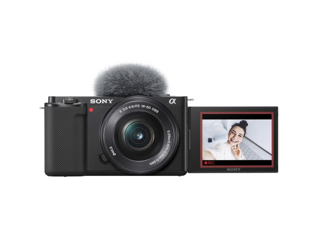 Sony Vlog-Camera ZV-E10 BODY+ objektiv E PZ 16-50 mm F3.5-5.6 OSS II