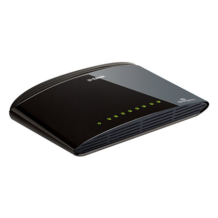 SWITCH 8 portni ” 10/100 D-LINK, DES-1008D