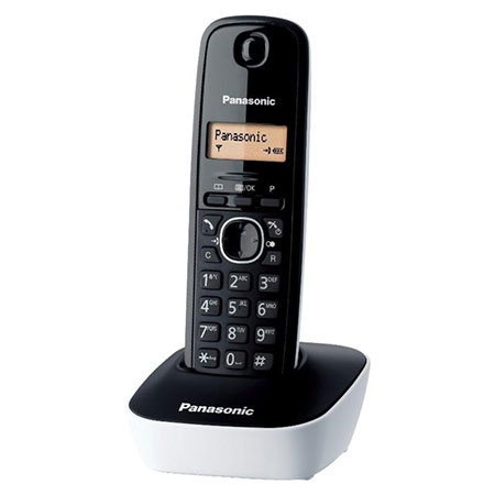 KX-TG1611FXW Panasonic telefon crno / bijeli DECT CID