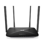 MERCUSYS AC12G AC1300 Dual Band Wireless Router 867Mbps 5GHz 300Mbps 2.4GHz 10/100/1000M WAN 10/100/1000M LAN 4fixed ant