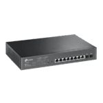TP-Link TL-SG2210MP JetStream 10-portni gigabitni pametni prekidač sa 8 portova PoE+, 8× gigabitni PoE+ portovi, 2× gigabitna SFP slota, 802.3at/af, 1