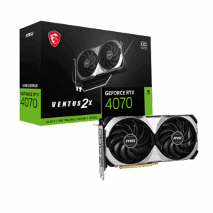 VGA MSI NVidia RTX 4070 VENTUS 2X E 12G OC, 12GB GDDR6X/192bit, PCI Express Gen 4, 3xDP, 1xHDMI, 1x 8-pin, D0RTX4070VENTUS2XE12GOC