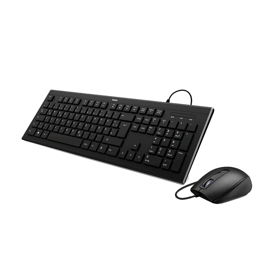 Tastatura + miš USB HAMA Cortino, BiH layout (B4134958)