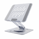 Postolje za notebook riser stand preklopivi rotirajuci, silver GEMBIRD, NBS-DR1-01