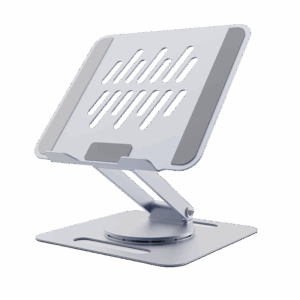 Postolje za notebook riser stand preklopivi rotirajuci, silver GEMBIRD, NBS-DR1-01