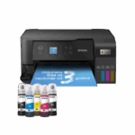 Printer EPSON EcoTank L3560 print/scan/copy/fax Rez.4.800 x 1.200 dpi. 33str/min Monokrom.20str/min Colour. ADF.Duplex.USB, LAN.WiFi. tinte br.103