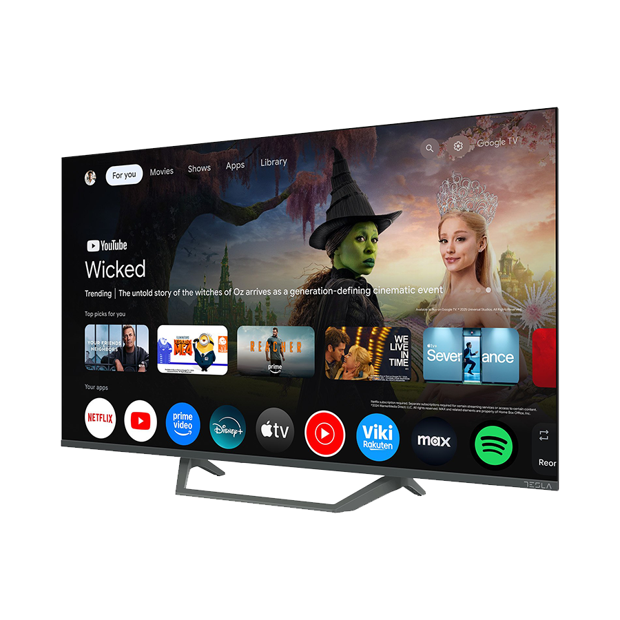TESLA TV QLED Q40E665GFS FHD Powered by Google TV HDR HLG Box zvucnici 2x10W