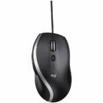 LOGITECH M500s Corded Mouse - BLACK - USB