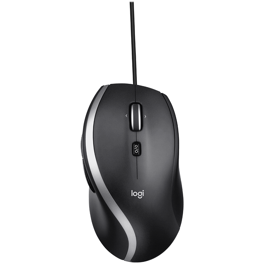 LOGITECH M500s Corded Mouse – BLACK – USB