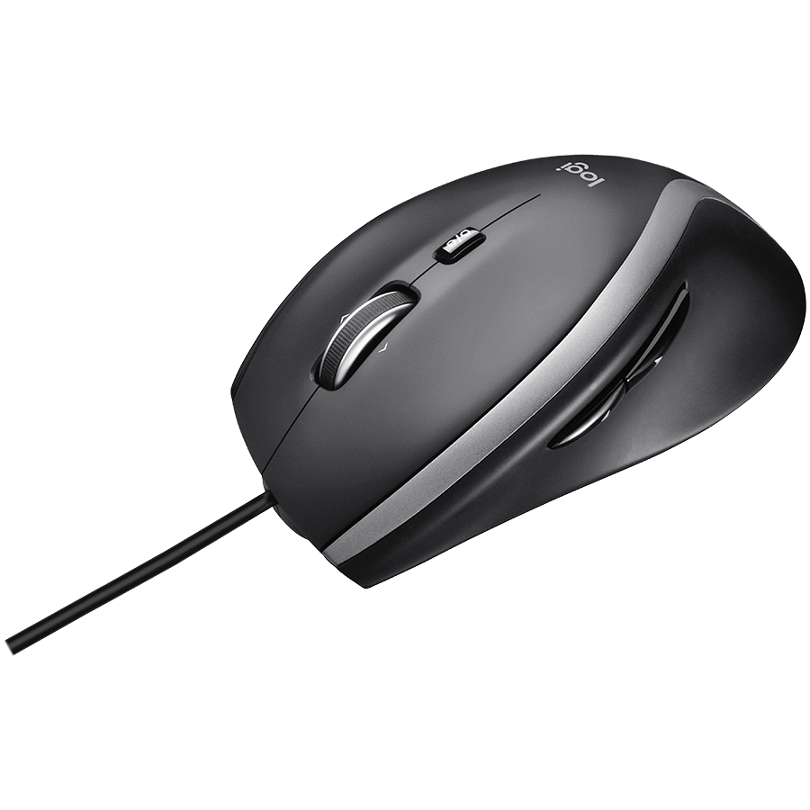 LOGITECH M500s Corded Mouse – BLACK – USB