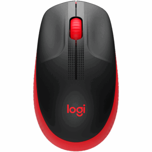 LOGITECH M190 Wireless Mouse - RED