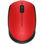 LOGITECH M171 Wireless Mouse - RED