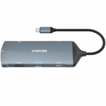 CANYON hub DS-15 8in1 4k USB-C Dark Grey