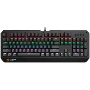 CANYON Wired multimedia gaming keyboard with