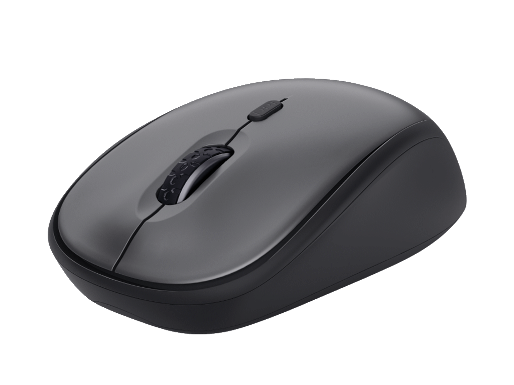 Trust Yvi+ Silent wireless miš,crni, sa tihim tipkama, 800-1600 dpi, optički, 4 tipke