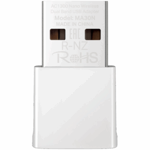 Mercusys MA30N AC1300 Nano Wireless Dual Band USB
