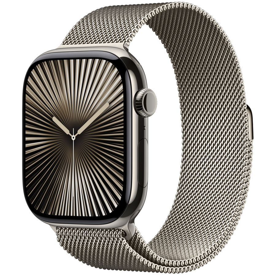 46mm Natural Milanese Loop – S/M