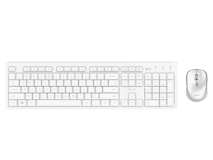 Trust ODY II WRLS set tastatura i  miš  WHITE. Ergonomski dizajn