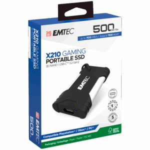 Emtec X210G Portable SSD 500GB