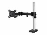Arctic Z1 Gen 3 (Matt Black Coating) desk monitor arm with USB Hub
