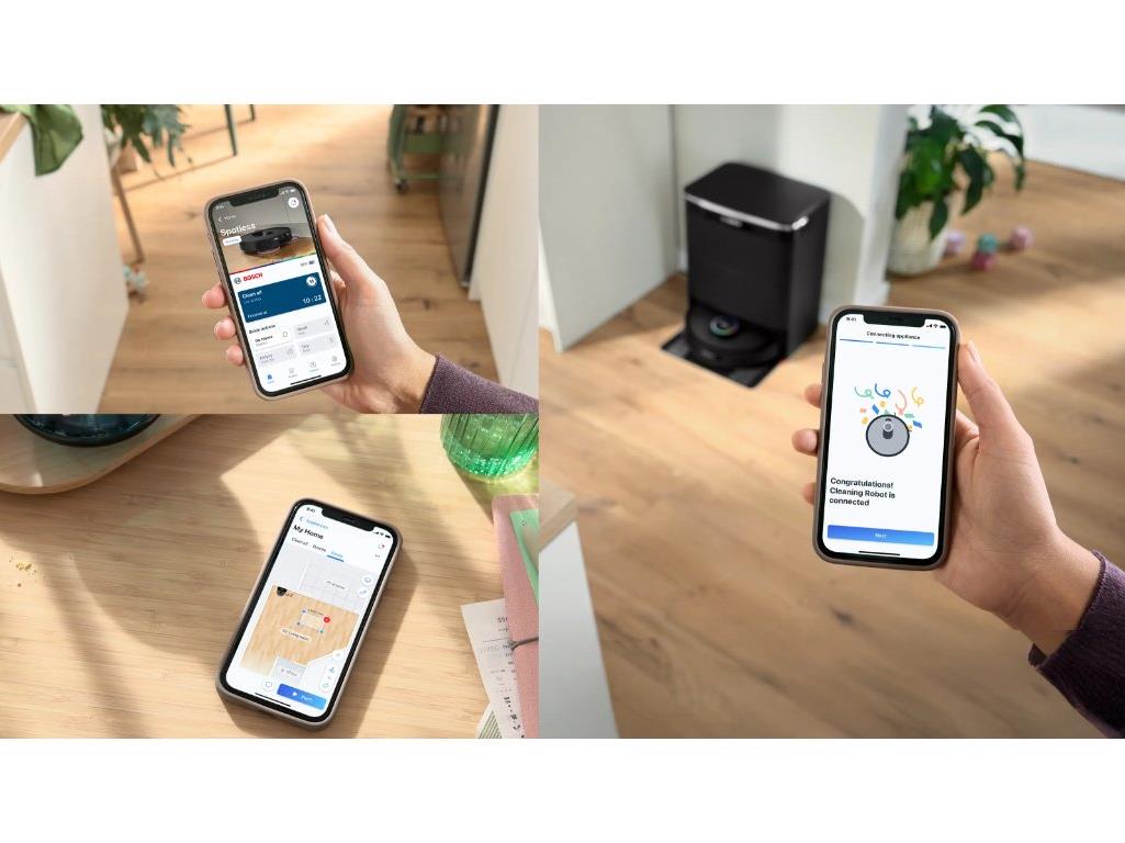 BOSCH Robotski UsisivačSpotless MAX, 11.000 Pa360 LiDAR navigacija