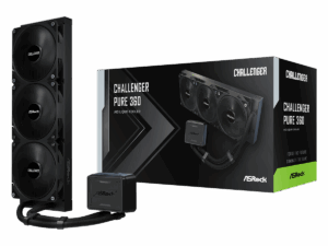 ASROCK 360 LCD AIO Black CPU Liquid Cooler
