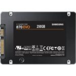 SAMSUNG SSD 870 EVO 250GB;2.5'' SATA3;V-NAND MLC;560MB/s read