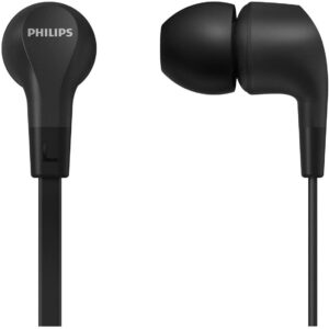 PhilipsTAE1105BK slušalice; In-ear; pozlaćeni priključak; kontrola na kabelu za lako upravljanje; promjer zvucnika 8
