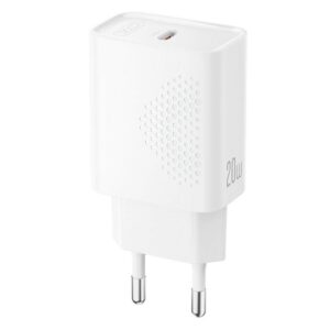 Kucni punjac XO L160 USB-C 20W fast White - glava