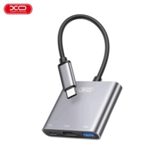 XO HUB011 3in1 Type-C multifunkcional docking station