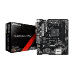 ASROCK MB B450M-HDV R4.0 AMD B450;AM4;2xDDR4 VGA,DVI,HDMI,micro ATX
