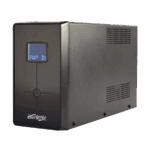 UPS GEMBIRD EG-UPS-035, USB and LCD display, 2000 VA, 1200W, black