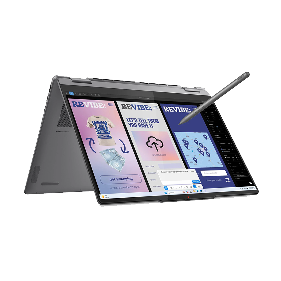 Lenovo Yoga 7 2-in-1 14ILL10 83JQ0029SC 14″ WUXGA OLED Touch 600nits Intel Core Ultra 5 226V 16GB DDR5/1TB SSD M.2/Backlit/ALU/Siva/2Y