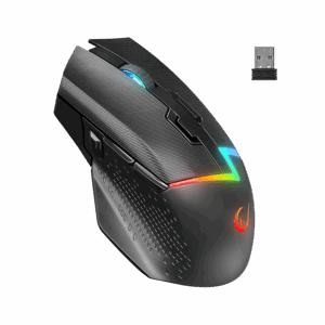 Miš gaming RAMPAGE DROP M3 V2 24000 DPI 3311 Sensor Black RGB Rechargeable Wireless 80 Million Huano Switch Gaming Mouse, 42561
