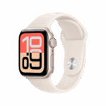 Apple Watch SE 3 40mm Aluminum Case with Starlight Sport Band – S/M - MEH34