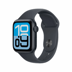 Apple Watch SE 3 44mm Aluminum Case with Midnight Sport Band – M/L - MEHQ4